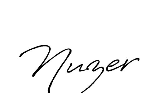 Make a beautiful signature design for name Nuzer. Use this online signature maker to create a handwritten signature for free. Nuzer signature style 7 images and pictures png