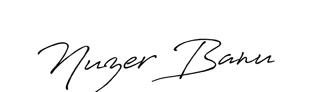 You can use this online signature creator to create a handwritten signature for the name Nuzer Banu. This is the best online autograph maker. Nuzer Banu signature style 7 images and pictures png