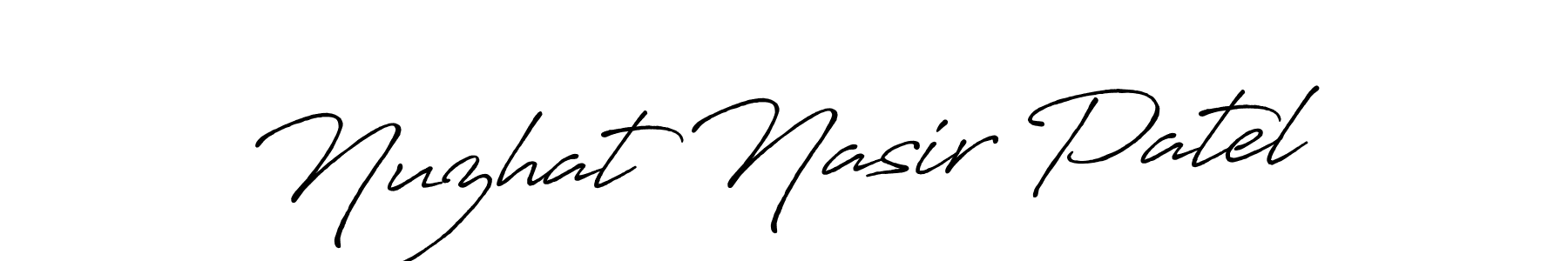 Here are the top 10 professional signature styles for the name Nuzhat Nasir Patel. These are the best autograph styles you can use for your name. Nuzhat Nasir Patel signature style 7 images and pictures png