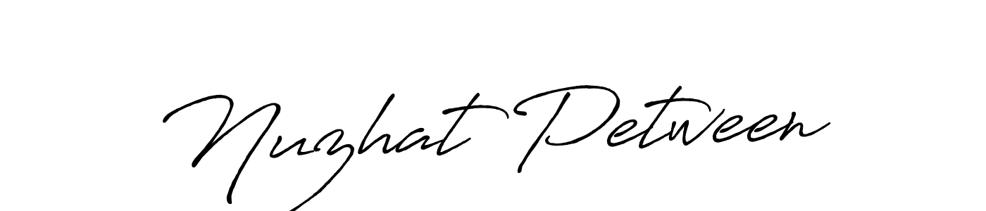 Use a signature maker to create a handwritten signature online. With this signature software, you can design (Antro_Vectra_Bolder) your own signature for name Nuzhat Petween. Nuzhat Petween signature style 7 images and pictures png