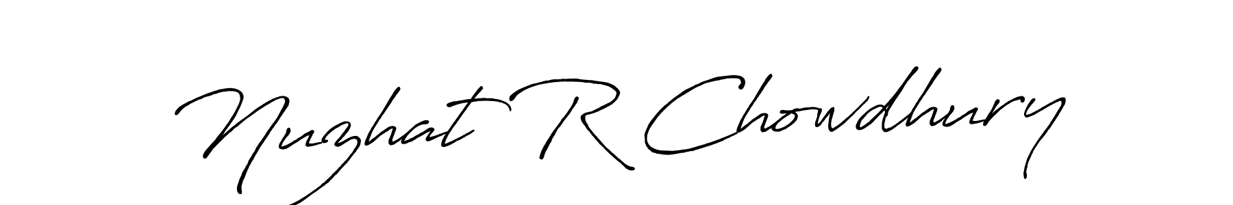 Make a short Nuzhat R Chowdhury signature style. Manage your documents anywhere anytime using Antro_Vectra_Bolder. Create and add eSignatures, submit forms, share and send files easily. Nuzhat R Chowdhury signature style 7 images and pictures png