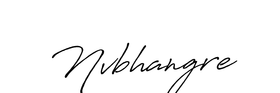 Design your own signature with our free online signature maker. With this signature software, you can create a handwritten (Antro_Vectra_Bolder) signature for name Nvbhangre. Nvbhangre signature style 7 images and pictures png