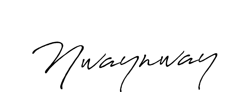 Make a beautiful signature design for name Nwaynway. With this signature (Antro_Vectra_Bolder) style, you can create a handwritten signature for free. Nwaynway signature style 7 images and pictures png