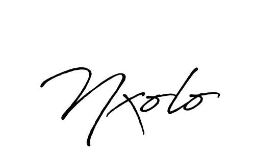 Create a beautiful signature design for name Nxolo. With this signature (Antro_Vectra_Bolder) fonts, you can make a handwritten signature for free. Nxolo signature style 7 images and pictures png