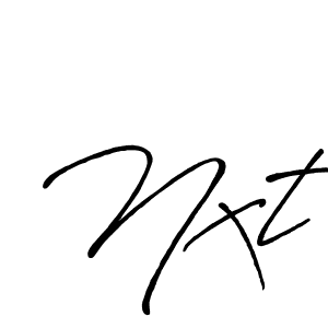 Make a beautiful signature design for name Nxt. With this signature (Antro_Vectra_Bolder) style, you can create a handwritten signature for free. Nxt signature style 7 images and pictures png