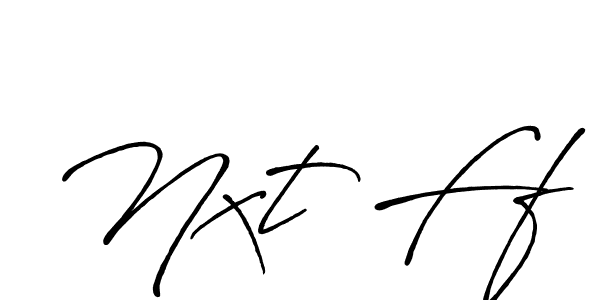 Make a beautiful signature design for name Nxt Ff. Use this online signature maker to create a handwritten signature for free. Nxt Ff signature style 7 images and pictures png