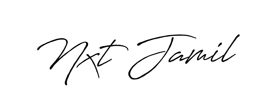 You can use this online signature creator to create a handwritten signature for the name Nxt Jamil. This is the best online autograph maker. Nxt Jamil signature style 7 images and pictures png