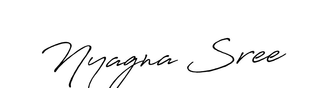 It looks lik you need a new signature style for name Nyagna Sree. Design unique handwritten (Antro_Vectra_Bolder) signature with our free signature maker in just a few clicks. Nyagna Sree signature style 7 images and pictures png