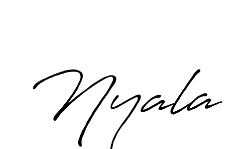 Make a short Nyala signature style. Manage your documents anywhere anytime using Antro_Vectra_Bolder. Create and add eSignatures, submit forms, share and send files easily. Nyala signature style 7 images and pictures png