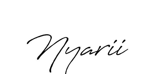This is the best signature style for the Nyarii name. Also you like these signature font (Antro_Vectra_Bolder). Mix name signature. Nyarii signature style 7 images and pictures png