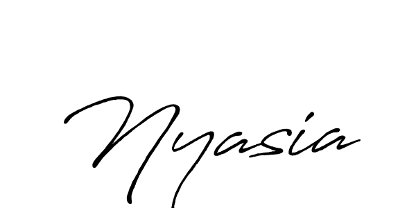 Check out images of Autograph of Nyasia name. Actor Nyasia Signature Style. Antro_Vectra_Bolder is a professional sign style online. Nyasia signature style 7 images and pictures png