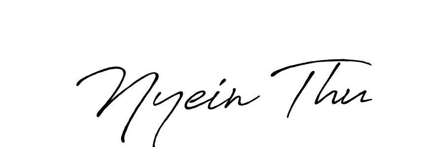 The best way (Antro_Vectra_Bolder) to make a short signature is to pick only two or three words in your name. The name Nyein Thu include a total of six letters. For converting this name. Nyein Thu signature style 7 images and pictures png