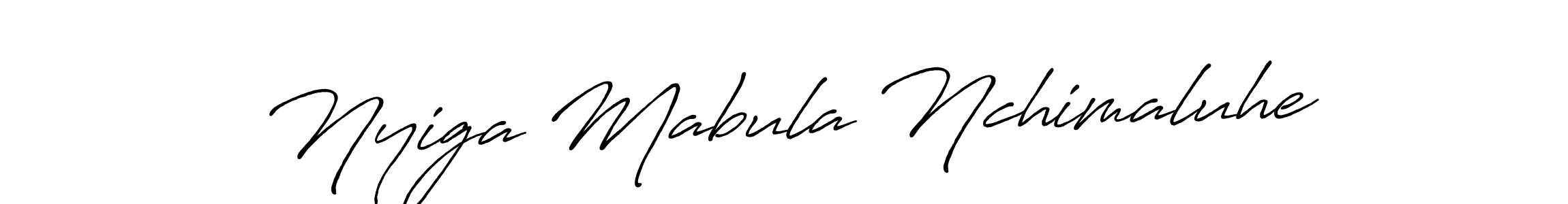 Check out images of Autograph of Nyiga Mabula Nchimaluhe name. Actor Nyiga Mabula Nchimaluhe Signature Style. Antro_Vectra_Bolder is a professional sign style online. Nyiga Mabula Nchimaluhe signature style 7 images and pictures png