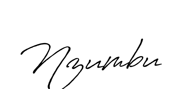 Create a beautiful signature design for name Nzumbu. With this signature (Antro_Vectra_Bolder) fonts, you can make a handwritten signature for free. Nzumbu signature style 7 images and pictures png