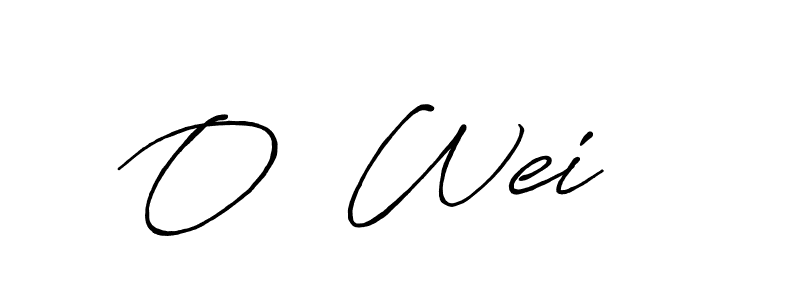 See photos of O  Wei   official signature by Spectra . Check more albums & portfolios. Read reviews & check more about Antro_Vectra_Bolder font. O  Wei   signature style 7 images and pictures png