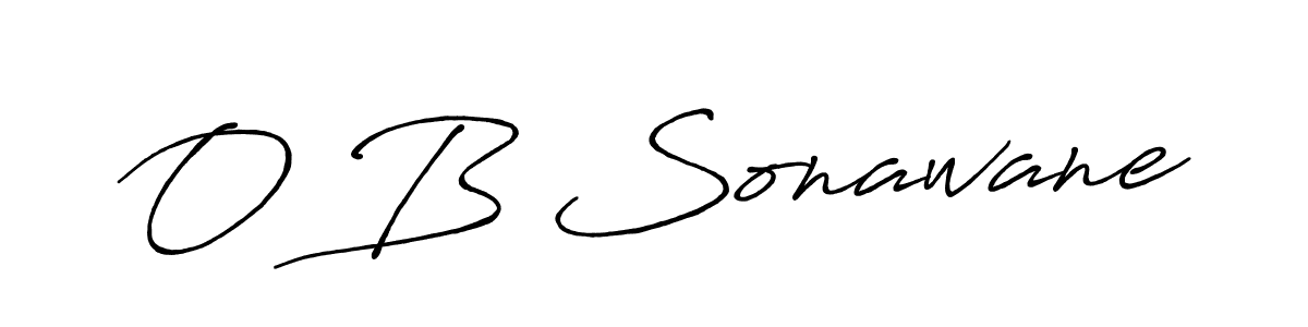 if you are searching for the best signature style for your name O B Sonawane. so please give up your signature search. here we have designed multiple signature styles  using Antro_Vectra_Bolder. O B Sonawane signature style 7 images and pictures png