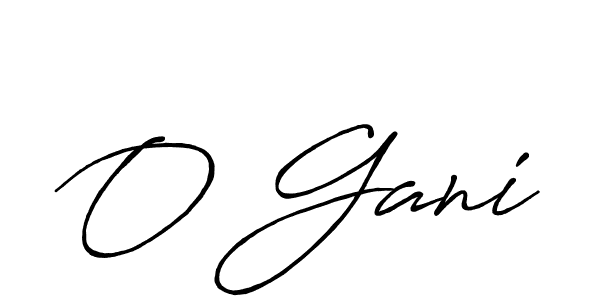 You should practise on your own different ways (Antro_Vectra_Bolder) to write your name (O Gani) in signature. don't let someone else do it for you. O Gani signature style 7 images and pictures png