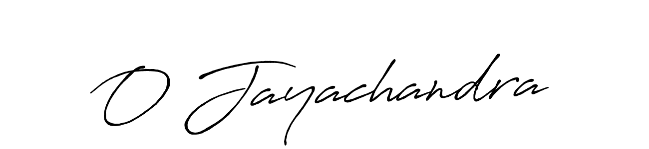 How to make O Jayachandra signature? Antro_Vectra_Bolder is a professional autograph style. Create handwritten signature for O Jayachandra name. O Jayachandra signature style 7 images and pictures png