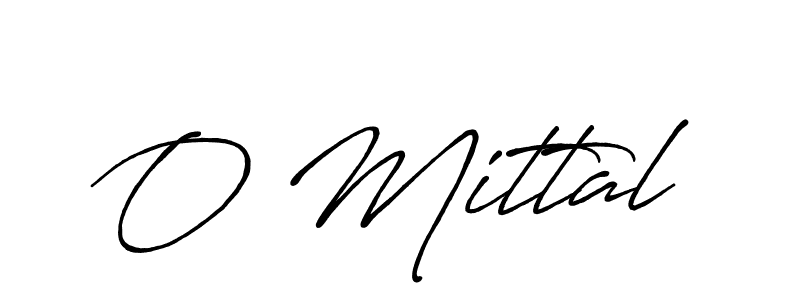 Similarly Antro_Vectra_Bolder is the best handwritten signature design. Signature creator online .You can use it as an online autograph creator for name O Mittal. O Mittal signature style 7 images and pictures png