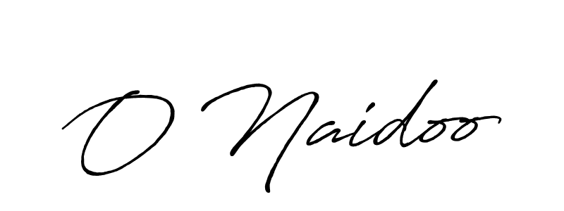 You should practise on your own different ways (Antro_Vectra_Bolder) to write your name (O Naidoo) in signature. don't let someone else do it for you. O Naidoo signature style 7 images and pictures png