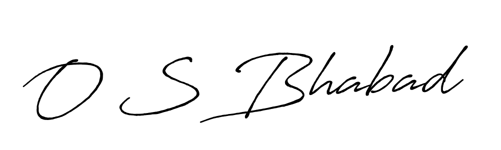 if you are searching for the best signature style for your name O S Bhabad. so please give up your signature search. here we have designed multiple signature styles  using Antro_Vectra_Bolder. O S Bhabad signature style 7 images and pictures png
