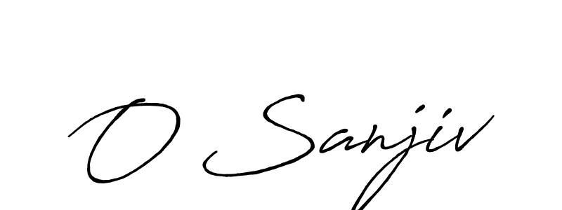 Also we have O Sanjiv name is the best signature style. Create professional handwritten signature collection using Antro_Vectra_Bolder autograph style. O Sanjiv signature style 7 images and pictures png