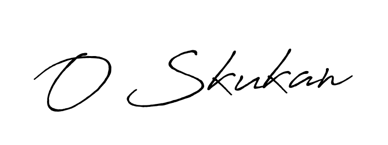 Once you've used our free online signature maker to create your best signature Antro_Vectra_Bolder style, it's time to enjoy all of the benefits that O Skukan name signing documents. O Skukan signature style 7 images and pictures png