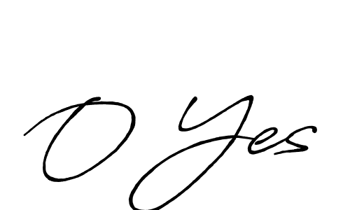 It looks lik you need a new signature style for name O Yes. Design unique handwritten (Antro_Vectra_Bolder) signature with our free signature maker in just a few clicks. O Yes signature style 7 images and pictures png