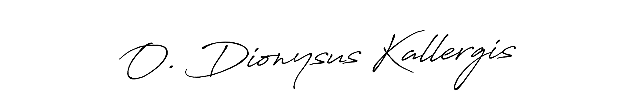 How to make O. Dionysus Kallergis signature? Antro_Vectra_Bolder is a professional autograph style. Create handwritten signature for O. Dionysus Kallergis name. O. Dionysus Kallergis signature style 7 images and pictures png