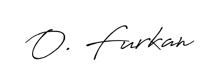 if you are searching for the best signature style for your name O. Furkan. so please give up your signature search. here we have designed multiple signature styles  using Antro_Vectra_Bolder. O. Furkan signature style 7 images and pictures png