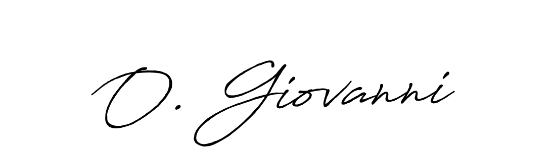 O. Giovanni stylish signature style. Best Handwritten Sign (Antro_Vectra_Bolder) for my name. Handwritten Signature Collection Ideas for my name O. Giovanni. O. Giovanni signature style 7 images and pictures png