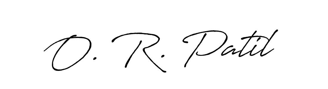 Make a beautiful signature design for name O. R. Patil. Use this online signature maker to create a handwritten signature for free. O. R. Patil signature style 7 images and pictures png