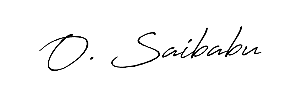 You should practise on your own different ways (Antro_Vectra_Bolder) to write your name (O. Saibabu) in signature. don't let someone else do it for you. O. Saibabu signature style 7 images and pictures png