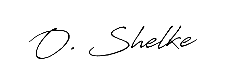 Design your own signature with our free online signature maker. With this signature software, you can create a handwritten (Antro_Vectra_Bolder) signature for name O. Shelke. O. Shelke signature style 7 images and pictures png