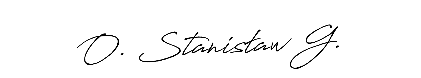 Best and Professional Signature Style for O. Stanisław G.. Antro_Vectra_Bolder Best Signature Style Collection. O. Stanisław G. signature style 7 images and pictures png