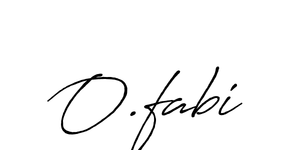 Make a beautiful signature design for name O.fabi. Use this online signature maker to create a handwritten signature for free. O.fabi signature style 7 images and pictures png
