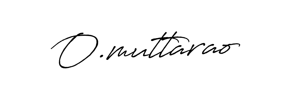 The best way (Antro_Vectra_Bolder) to make a short signature is to pick only two or three words in your name. The name O.muttarao include a total of six letters. For converting this name. O.muttarao signature style 7 images and pictures png