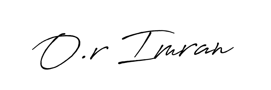 You should practise on your own different ways (Antro_Vectra_Bolder) to write your name (O.r Imran) in signature. don't let someone else do it for you. O.r Imran signature style 7 images and pictures png