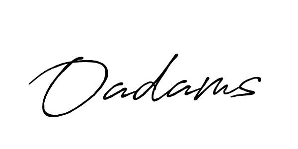 if you are searching for the best signature style for your name Oadams. so please give up your signature search. here we have designed multiple signature styles  using Antro_Vectra_Bolder. Oadams signature style 7 images and pictures png