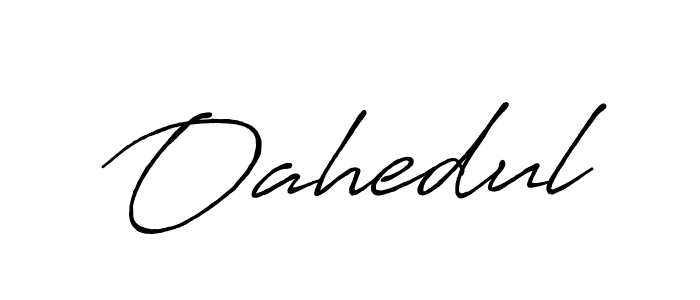 The best way (Antro_Vectra_Bolder) to make a short signature is to pick only two or three words in your name. The name Oahedul include a total of six letters. For converting this name. Oahedul signature style 7 images and pictures png