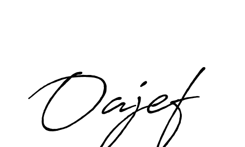 Use a signature maker to create a handwritten signature online. With this signature software, you can design (Antro_Vectra_Bolder) your own signature for name Oajef. Oajef signature style 7 images and pictures png