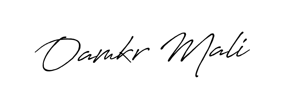Make a beautiful signature design for name Oamkr Mali. Use this online signature maker to create a handwritten signature for free. Oamkr Mali signature style 7 images and pictures png