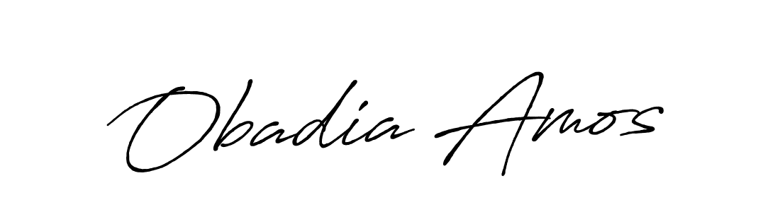 You should practise on your own different ways (Antro_Vectra_Bolder) to write your name (Obadia Amos) in signature. don't let someone else do it for you. Obadia Amos signature style 7 images and pictures png