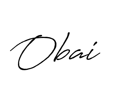 Once you've used our free online signature maker to create your best signature Antro_Vectra_Bolder style, it's time to enjoy all of the benefits that Obai name signing documents. Obai signature style 7 images and pictures png