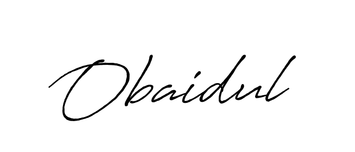 Make a short Obaidul signature style. Manage your documents anywhere anytime using Antro_Vectra_Bolder. Create and add eSignatures, submit forms, share and send files easily. Obaidul signature style 7 images and pictures png