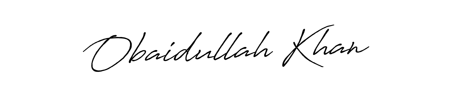 Make a beautiful signature design for name Obaidullah Khan. Use this online signature maker to create a handwritten signature for free. Obaidullah Khan signature style 7 images and pictures png