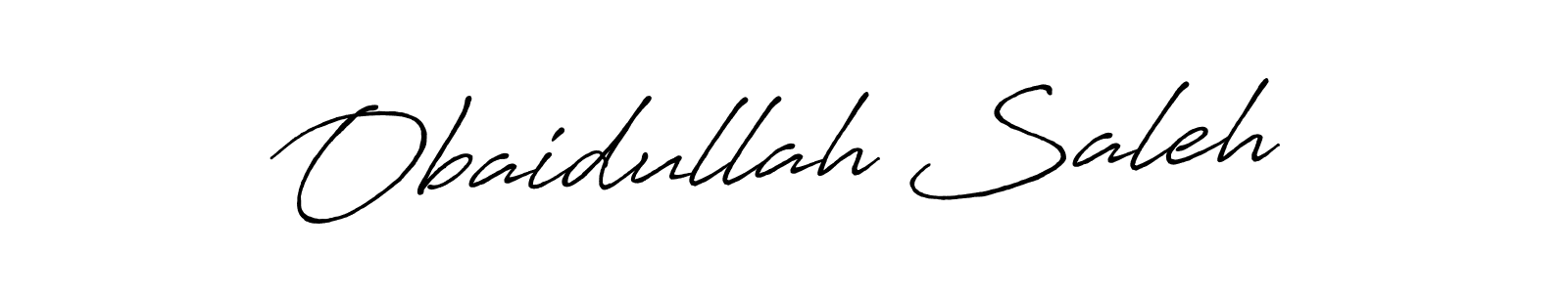 Make a beautiful signature design for name Obaidullah Saleh. Use this online signature maker to create a handwritten signature for free. Obaidullah Saleh signature style 7 images and pictures png