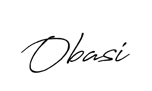 The best way (Antro_Vectra_Bolder) to make a short signature is to pick only two or three words in your name. The name Obasi include a total of six letters. For converting this name. Obasi signature style 7 images and pictures png