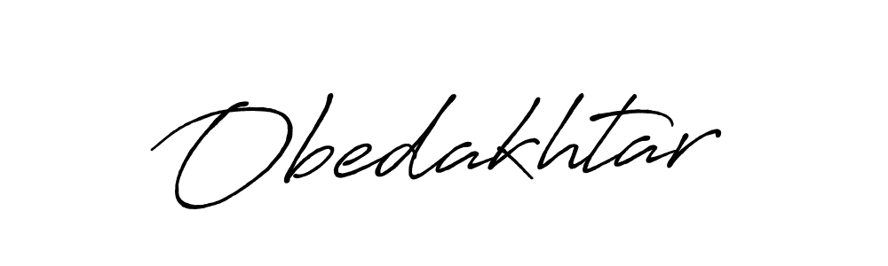 You should practise on your own different ways (Antro_Vectra_Bolder) to write your name (Obedakhtar) in signature. don't let someone else do it for you. Obedakhtar signature style 7 images and pictures png