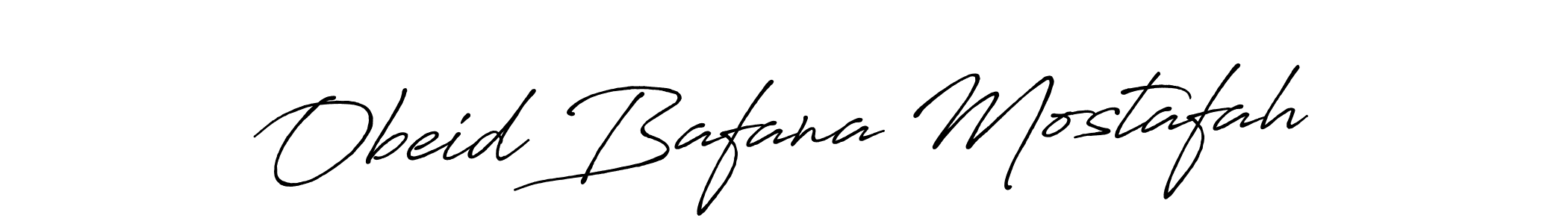 Similarly Antro_Vectra_Bolder is the best handwritten signature design. Signature creator online .You can use it as an online autograph creator for name Obeid Bafana Mostafah. Obeid Bafana Mostafah signature style 7 images and pictures png